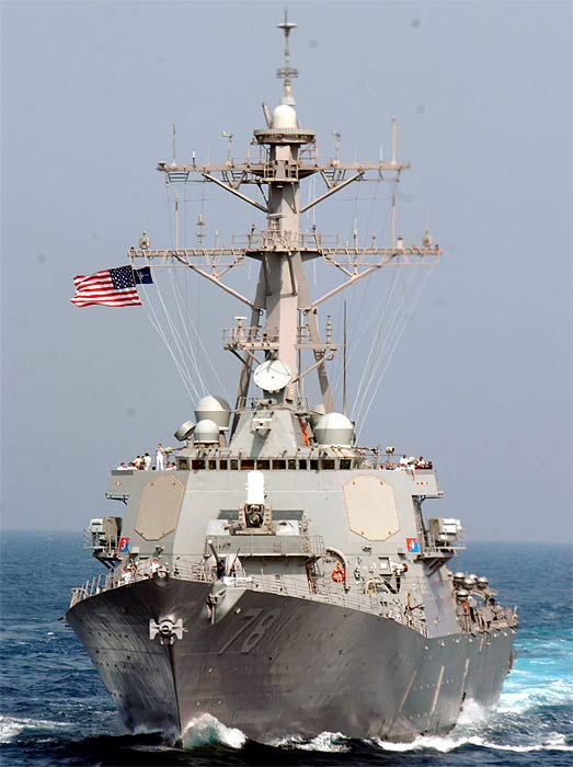 Эсминец ВМС США USS Porter (DDG-78)