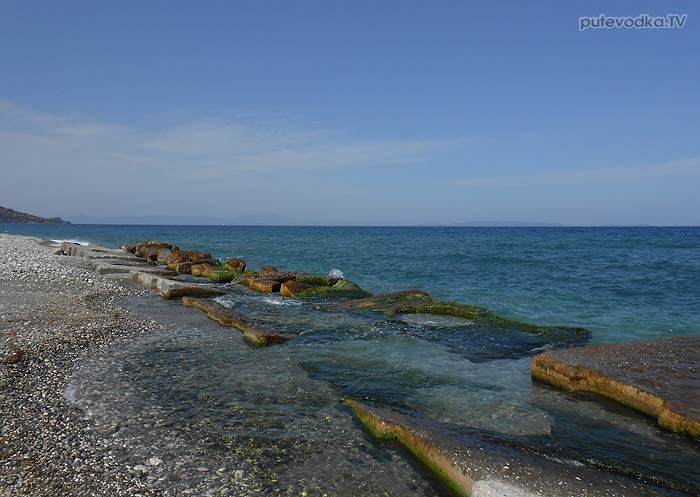 Греция. Восточный Пелопоннес. Пляжи Леонидио.