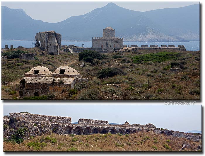 Греция. Пелопоннес. Замок-крепость Метони.