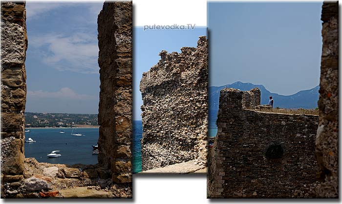 Греция. Пелопоннес. Замок-крепость Метони.