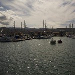 Фото: Греция. Ионическон море. Яхта ПЕПЕЛАЦ. Остров Лефкас. Канал и яхтенная марина.