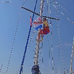 Фото: Яхта ПЕПЕЛАЦ. Греция. О. Лефкас. 9 мая.