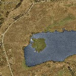 Фото: Россия. Ставрополь. Кравцово озеро до перемещения острова.